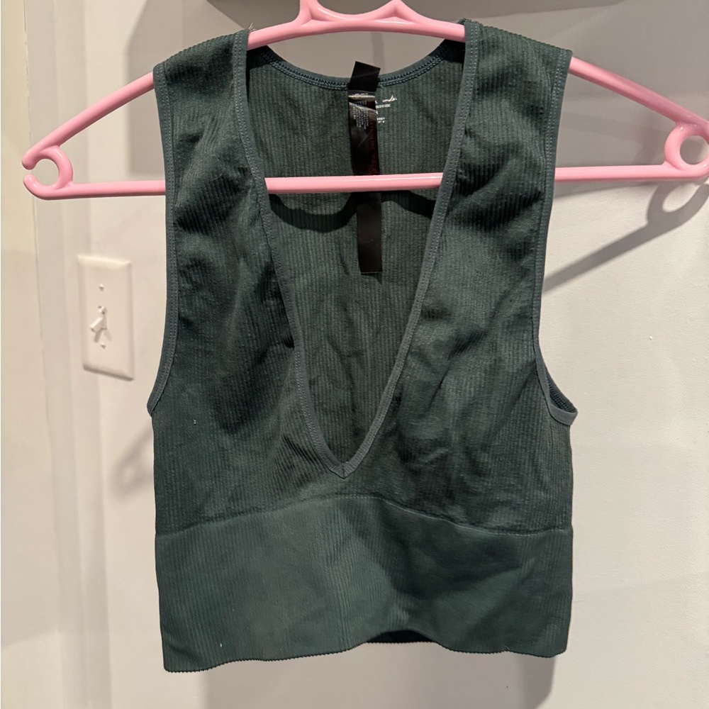 Urban outfitters out from under deep v neck tank top